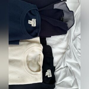 Massimo dutti and Suitsupply and other sweaters